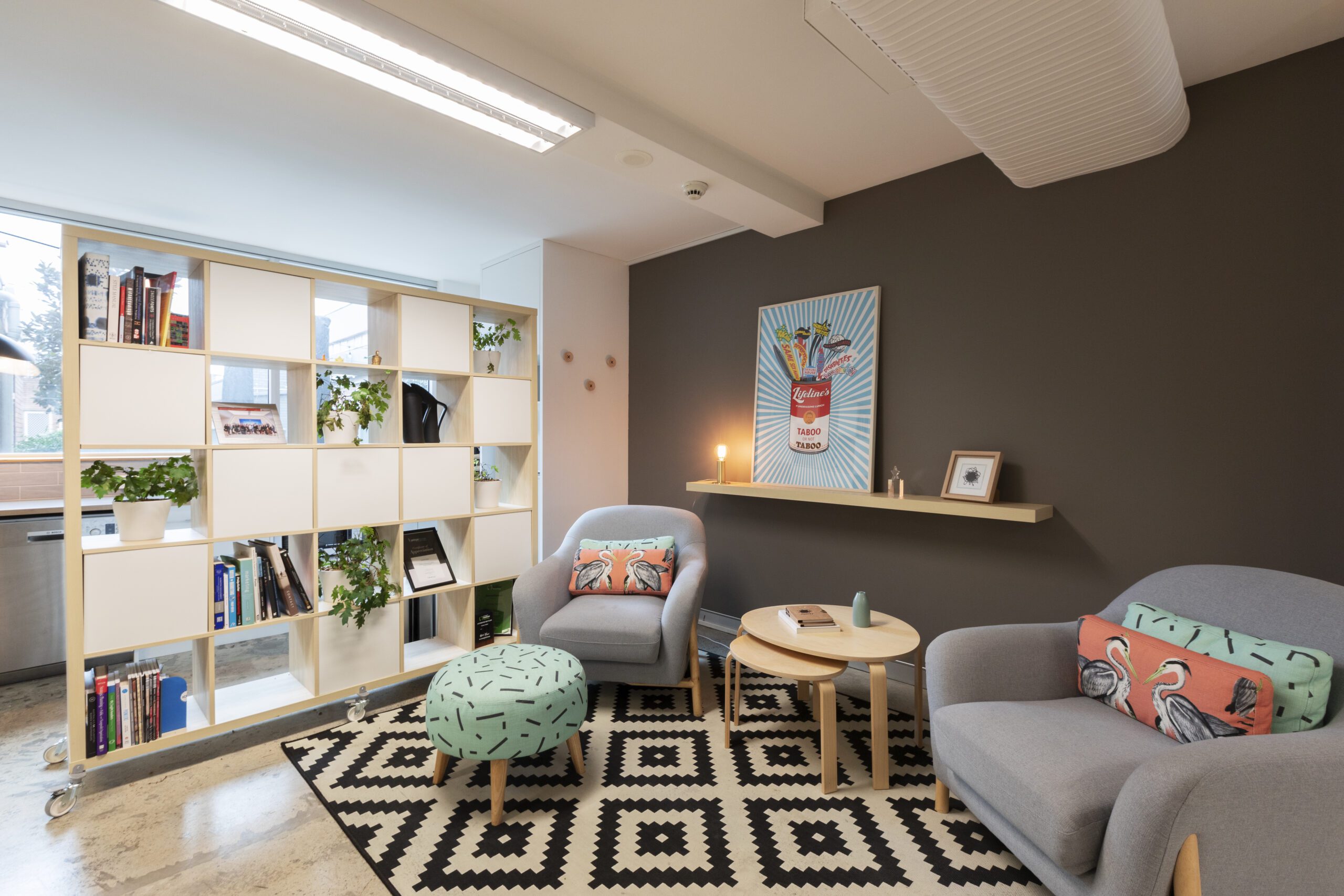 Breakout workspace using Interior Design Breakout workspace using Interior Design