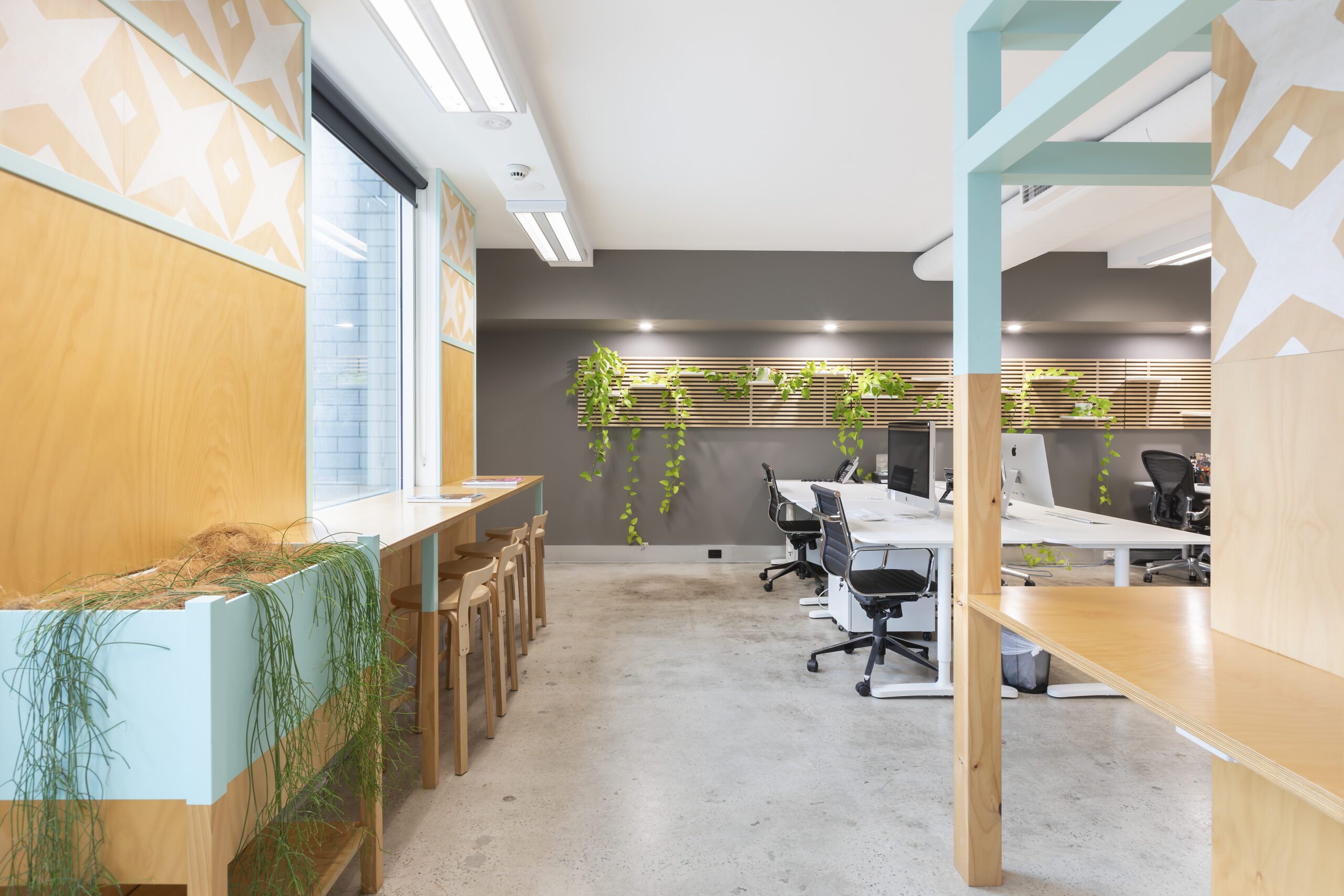 Open plan workspace design Open plan workspace design