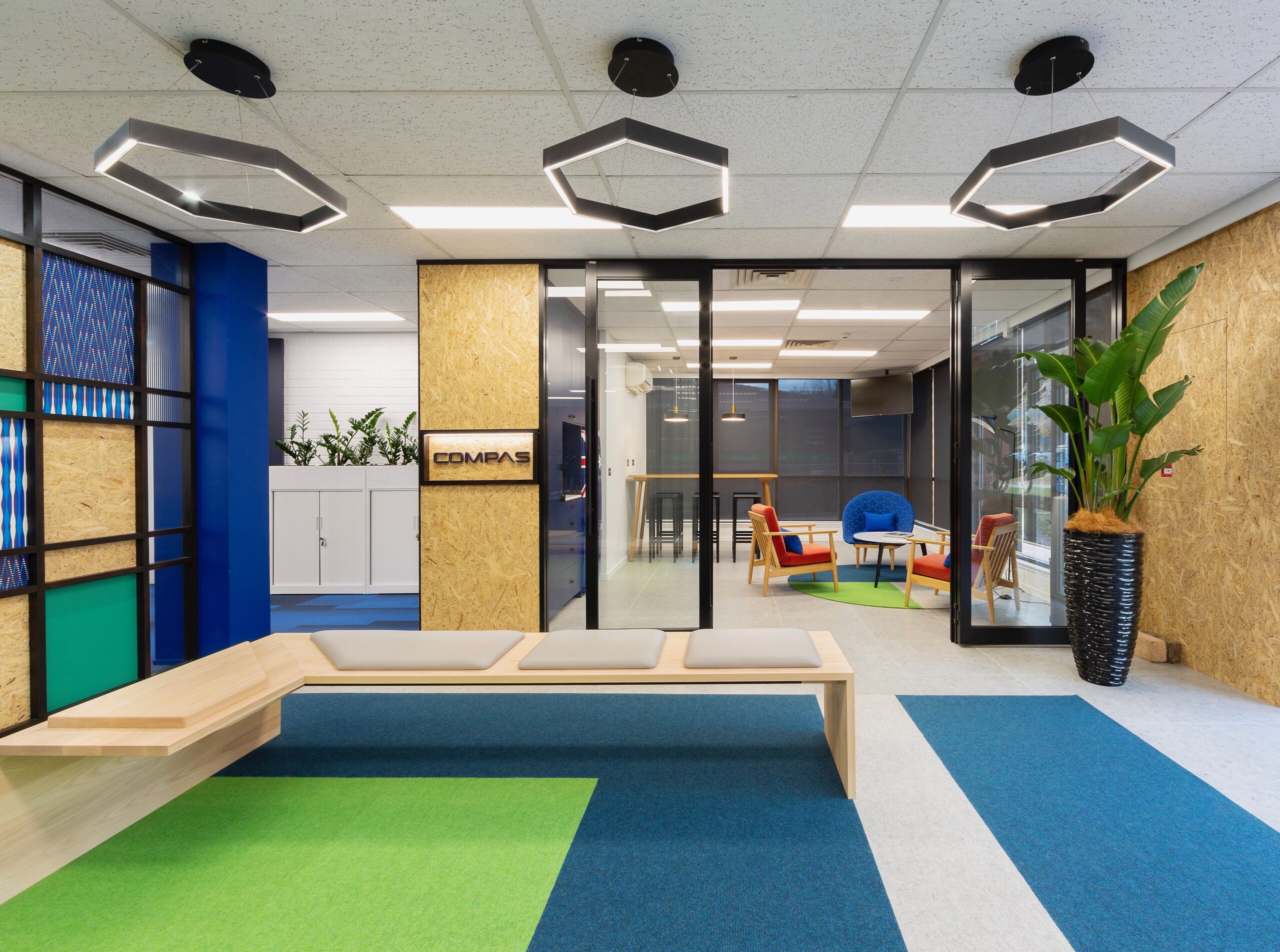 Modern and fresh office design workspace Modern and fresh office design workspace